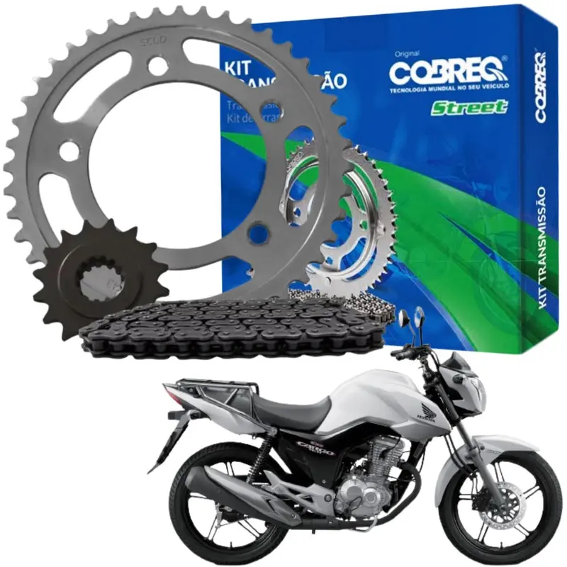 CG160 Cobreq Kit Transmissão